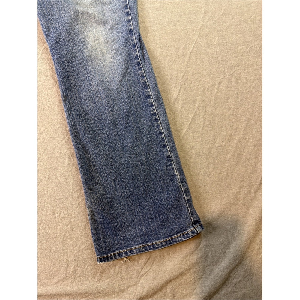 Levi's 515 Nouveau Boot Cut Stretch Jeans Women's Size 6 Short Medium Wash - Picture 6 of 16